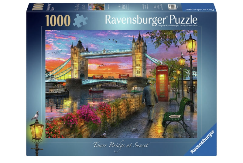 Ravensburger pussel - Tower Bridge At Sunset 1000 bitar