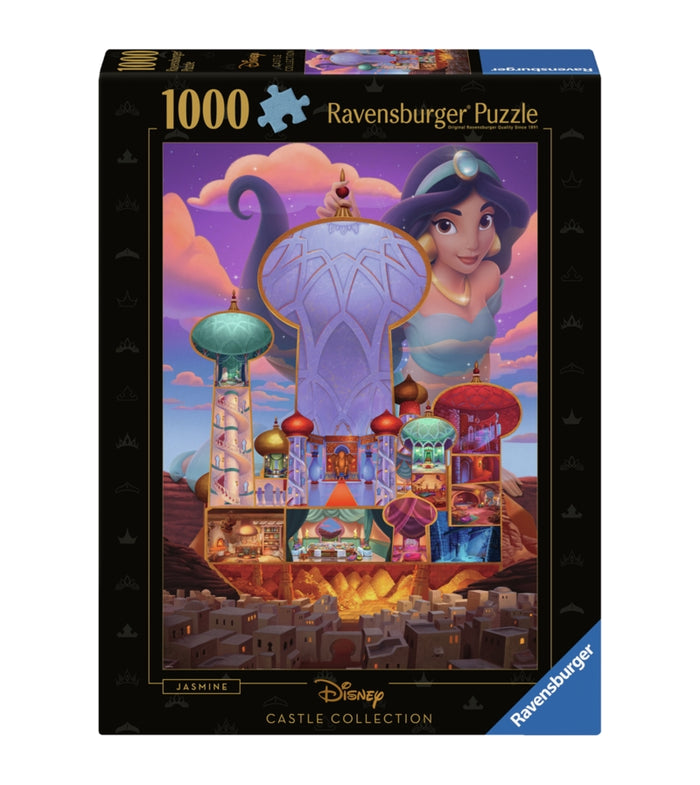 Ravensburger pussel - Disney Castles Jasmine 1000 bitar