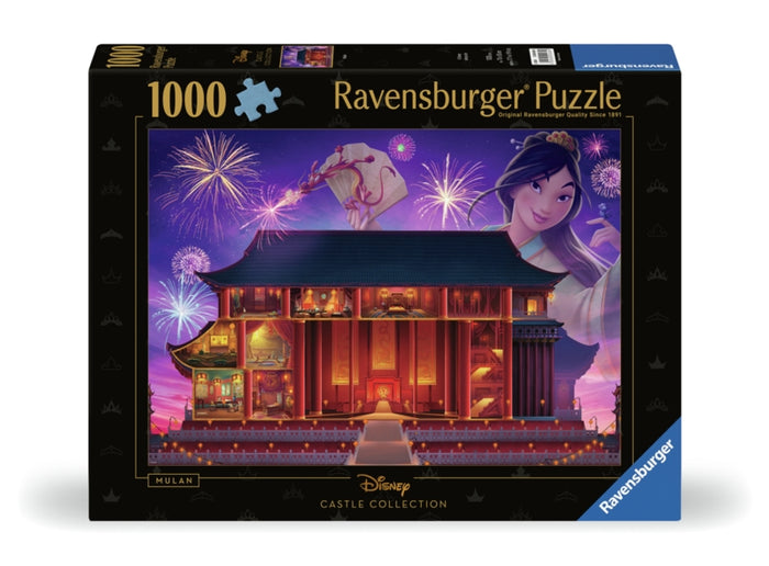 Ravensburger pussel - Disney Castles Mulan 1000 bitar