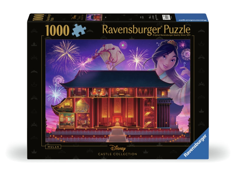 Ravensburger pussel - Disney Castles Mulan 1000 bitar