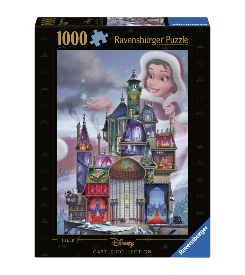Ravensburger pussel - Disney Castles Belle 1000 bitar