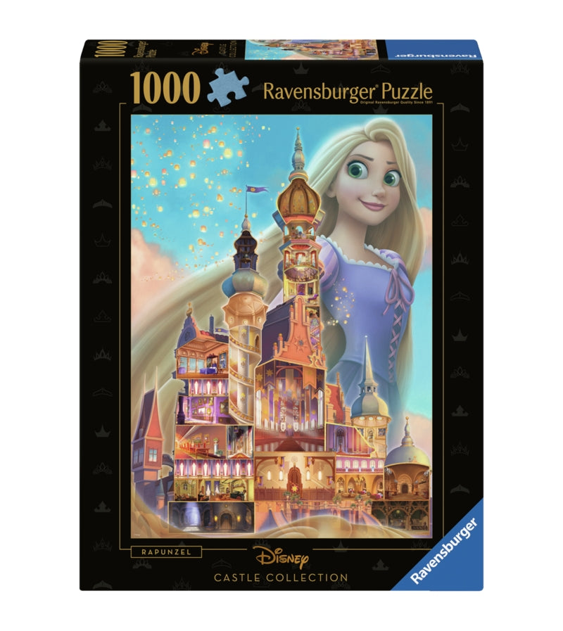 Ravensburger pussel - Disney Castles Rapunzel 1000 bitar