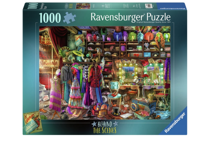 Ravensburger pussel - Behind the Scenes 1000 bitar