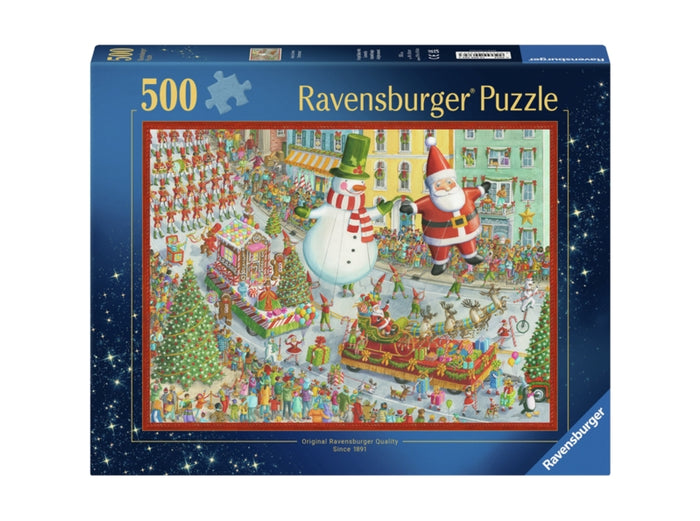 Ravensburger pussel - Here Comes Christmas! 500 bitar