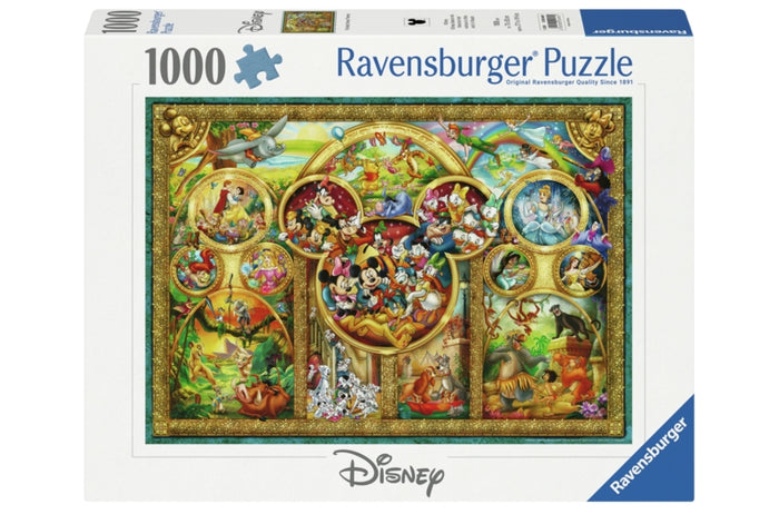 Ravensburger pussel - The Best Disney Themes 1000 bitar