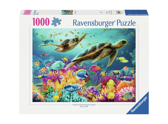 Ravensburger pussel - Blue Underwater World 1000 bitar