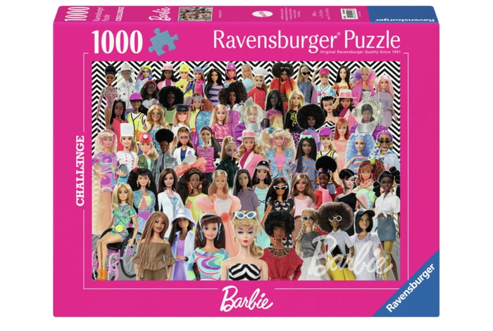 Ravensburger pussel - Challenge Barbie 1000 bitar