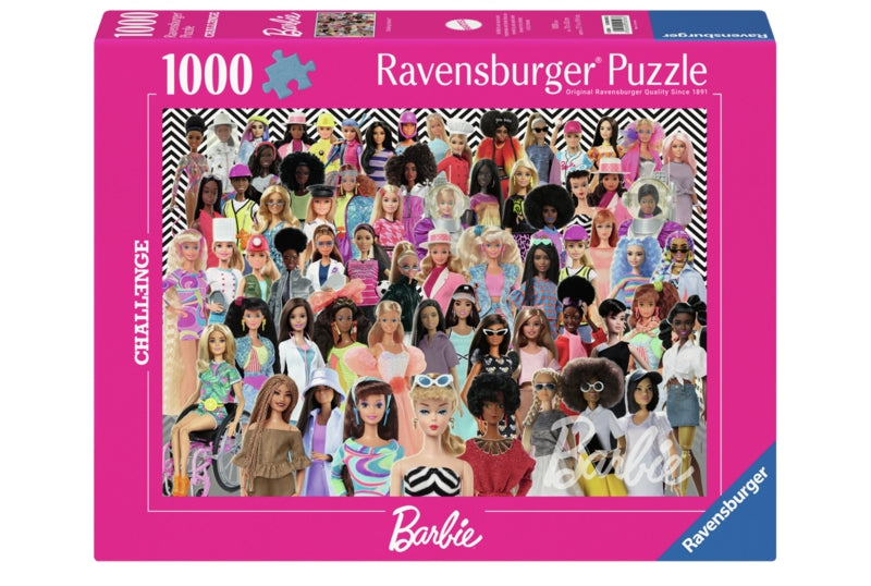 Ravensburger pussel - Challenge Barbie 1000 bitar