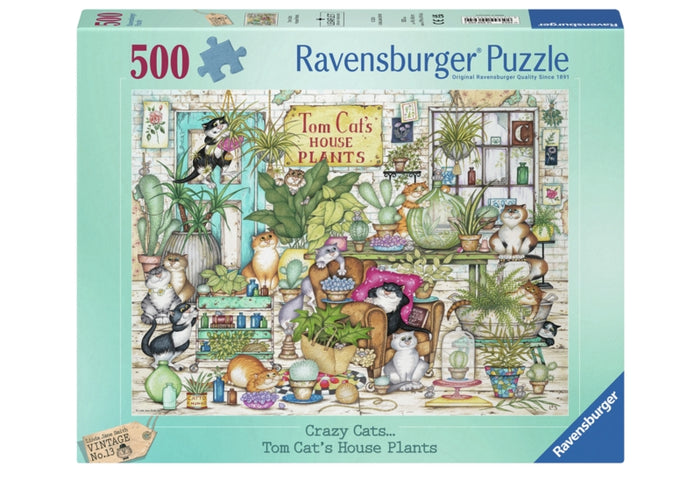 Ravensburger pussel - Plant Shop 500 bitar