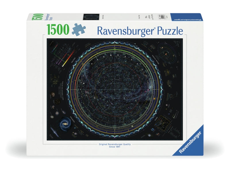 Ravensburger pussel - Map of the Universe 1500 bitar