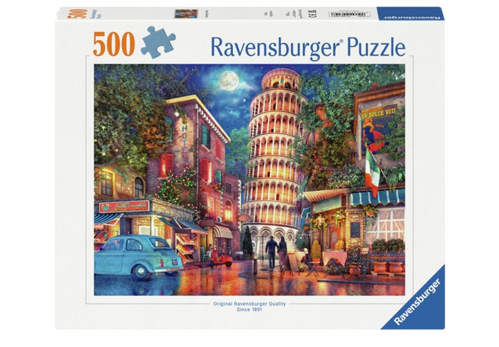 Ravensburger pussel - Streets Of Pisa 500 bitar