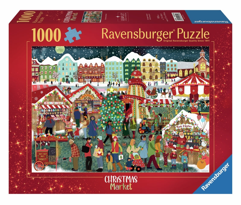 Ravensburger pussel - Christmas Market 1000 bitar