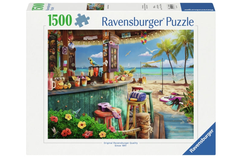 Ravensburger pussel - Beach Bar Breezes 1500 bitar