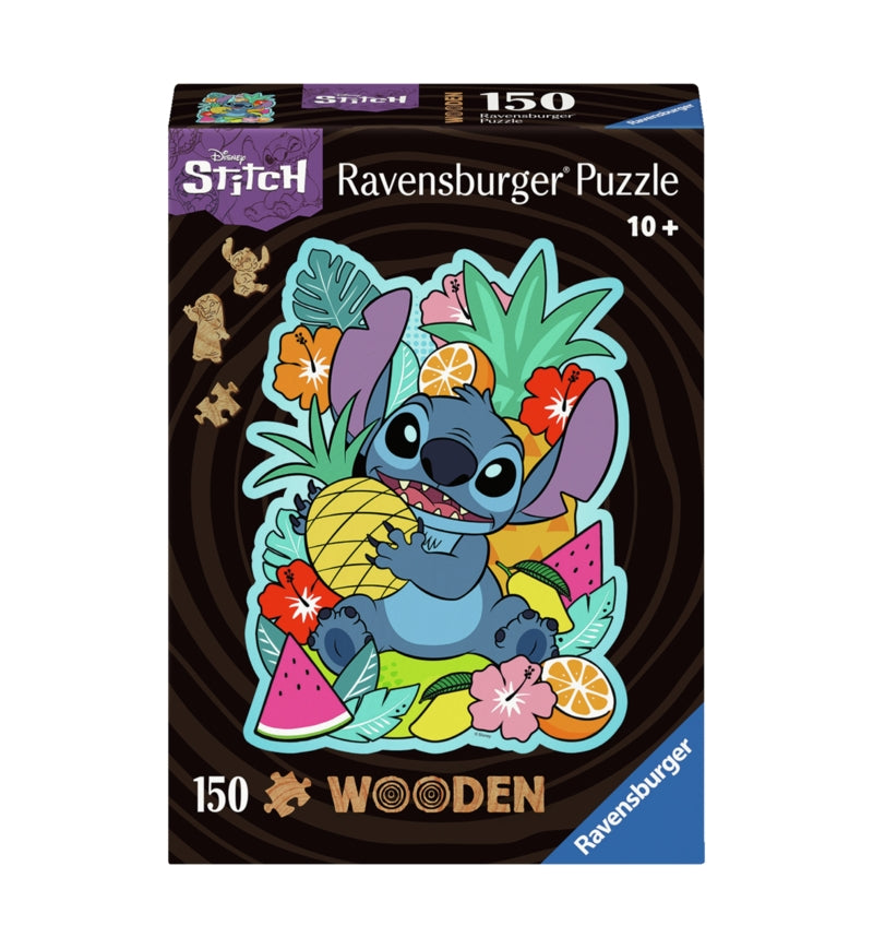 Ravensburger pussel - Wooden Disney Stitch 150 bitar