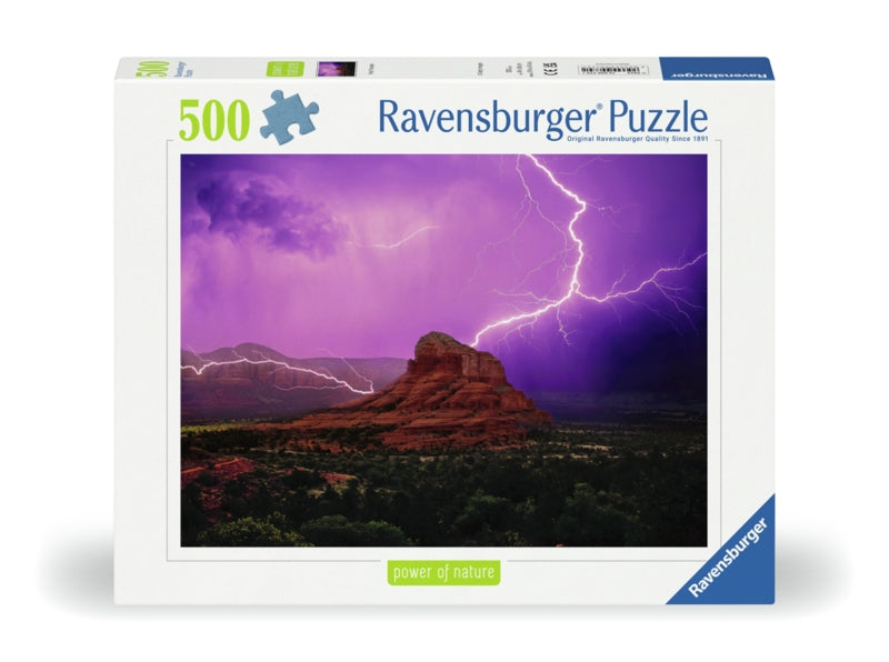 Ravensburger pussel - Pink Thunder 500 bitar