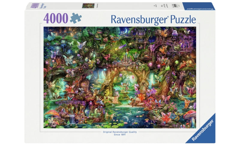 Ravensburger pussel - The Hidden World Of Fairies 4000 bitar