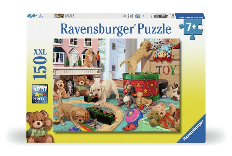 Ravensburger pussel - Little Paws Playtime 150 bitar