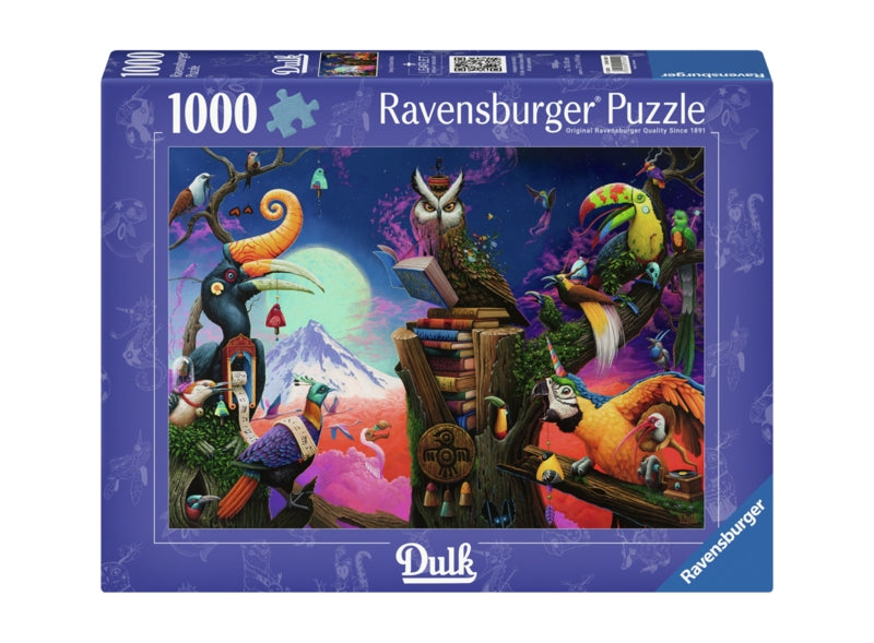 Ravensburger pussel - Songs Of Extinct Birds 1000 bitar