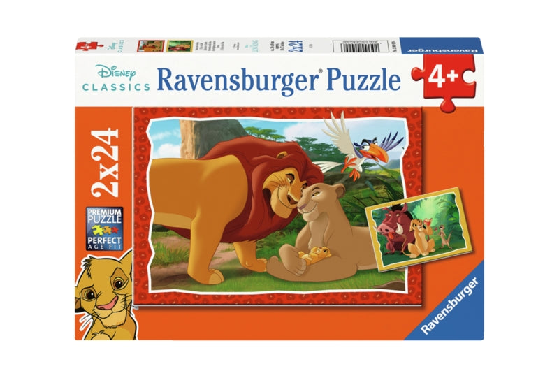 Ravensburger pussel - The Lion King 2x24 bitar
