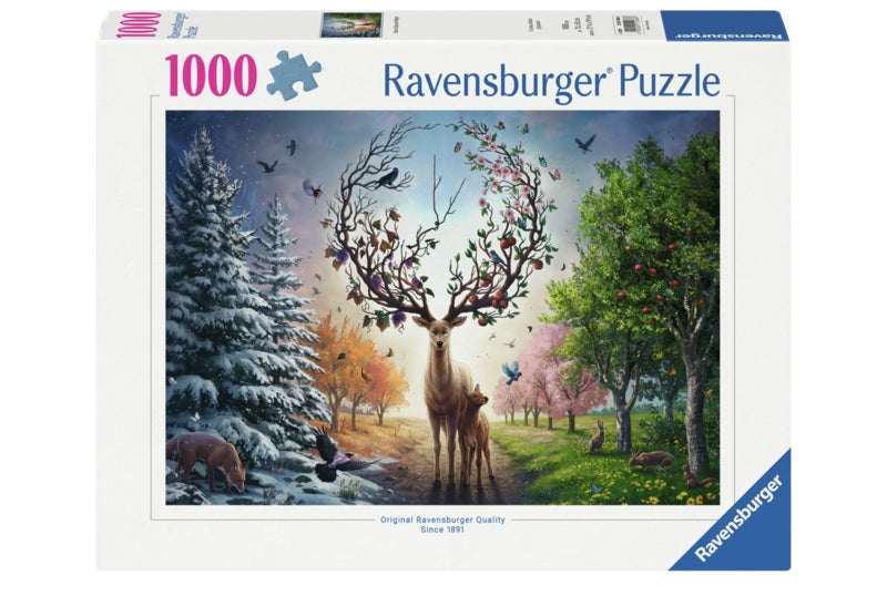 Ravensburger pussel - Magical Deer 1000 bitar