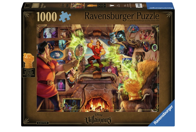 Ravensburger pussel - Villainous Gaston 1000 bitar