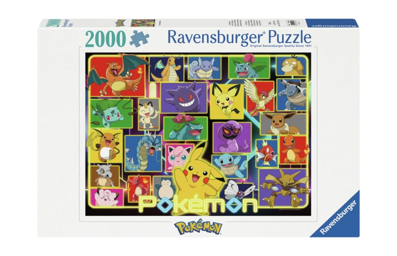 Ravensburger pussel - Pokémon 2000 bitar