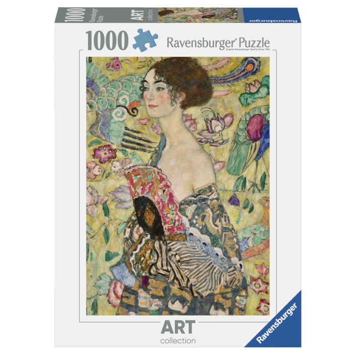 Ravensburger pussel - Lady With A Fan 1000 bitar