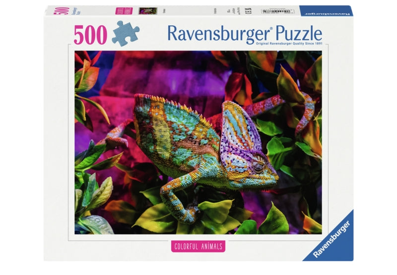 Ravensburger pussel - Chameleon 500 bitar