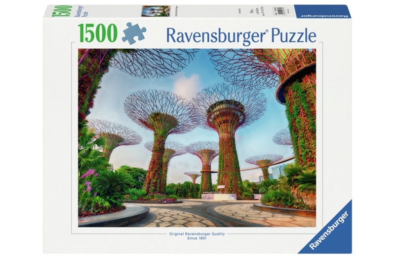 Ravensburger pussel - Garden By The Bay At Singapore 1500 bitar