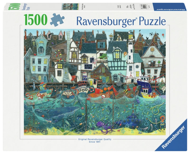Ravensburger pussel - Ship/Habour 1500 bitar