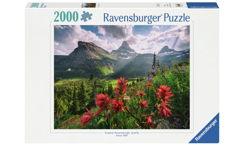 Ravensburger pussel - Pristine Mountains 2000 bitar