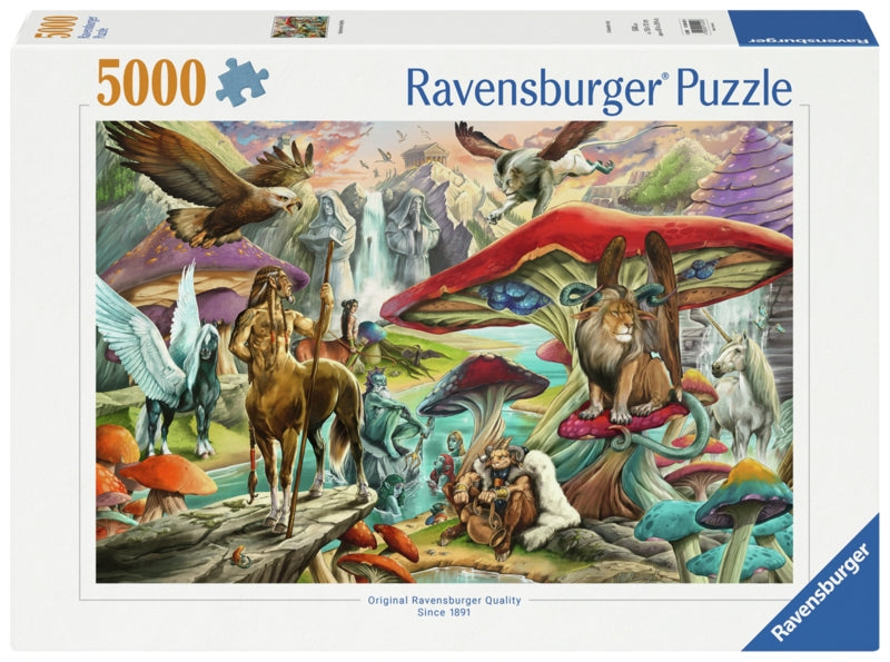 Ravensburger pussel - Mushrooms 5000 bitar