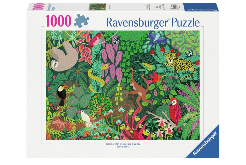 Ravensburger pussel - Magical Rain Forest 1000 bitar