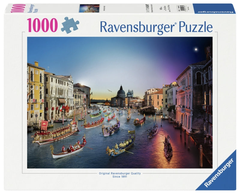 Ravensburger pussel - Venice Day to Night 1000 bitar