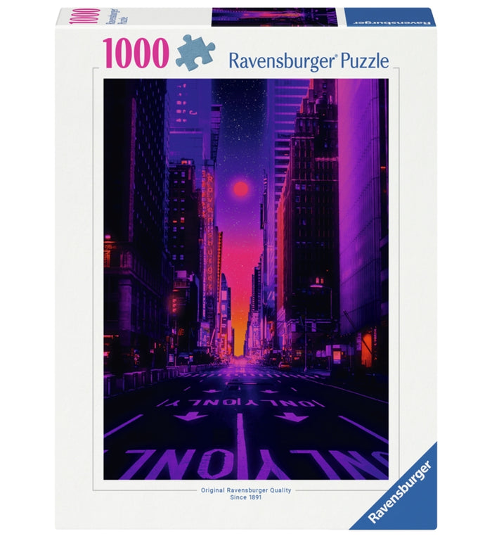 Ravensburger pussel - New York In Neon 1000 bitar