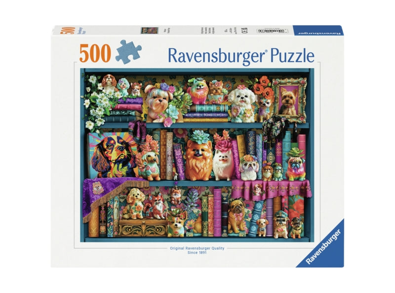 Ravensburger pussel - Precious Porcelain Pups 500 bitar
