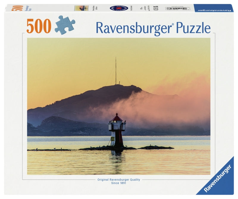 Ravensburger pussel - Norway Gofarnes Lighthouse 500 bitar