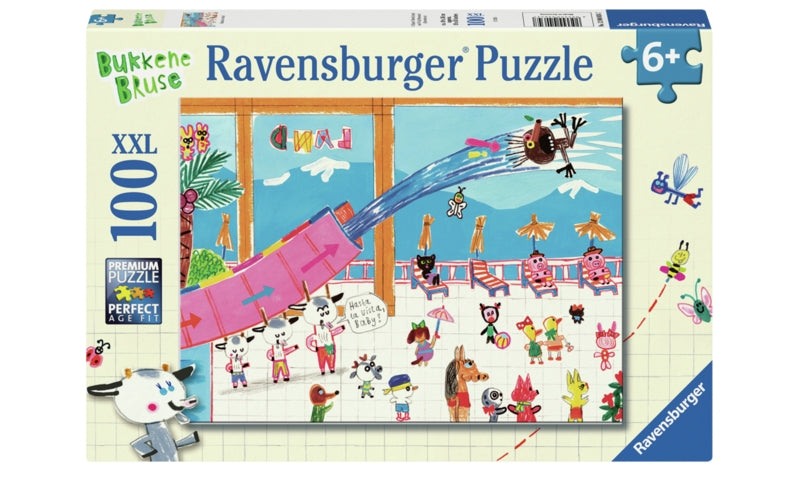 Ravensburger pussel - Bukkene Bruse Hasta la vista! 100 bitar