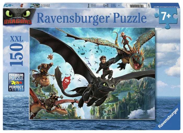 Ravensburger pussel - Dragons & Heroes 150 bitar