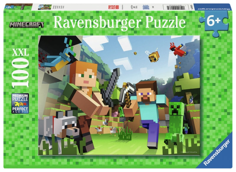 Ravensburger pussel - Minecraft 100 bitar