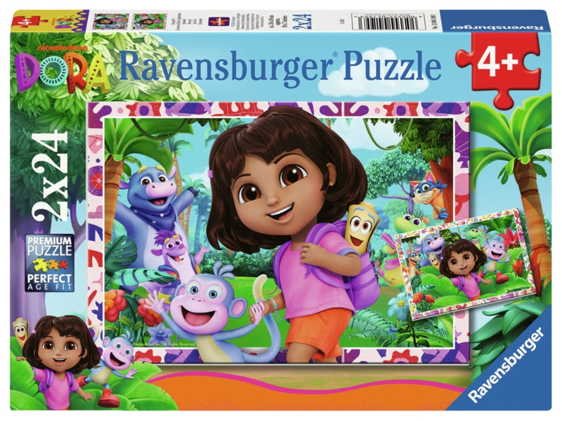 Ravensburger pussel - Dora the Explorer 2x24 bitar