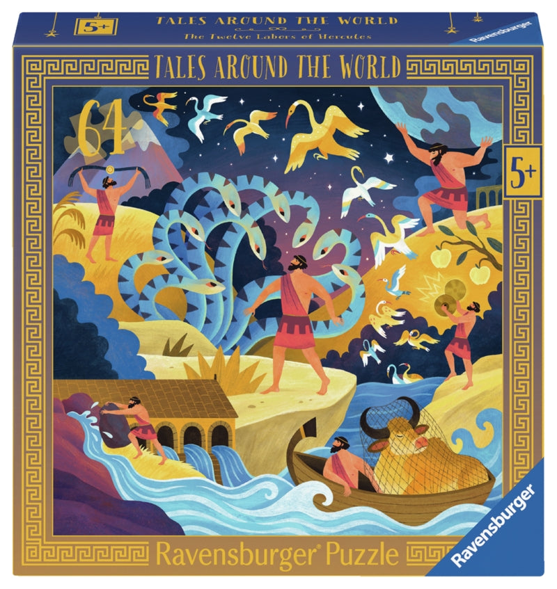 Ravensburger pussel - The Twelve Labors of Hercules ? 64 bitar