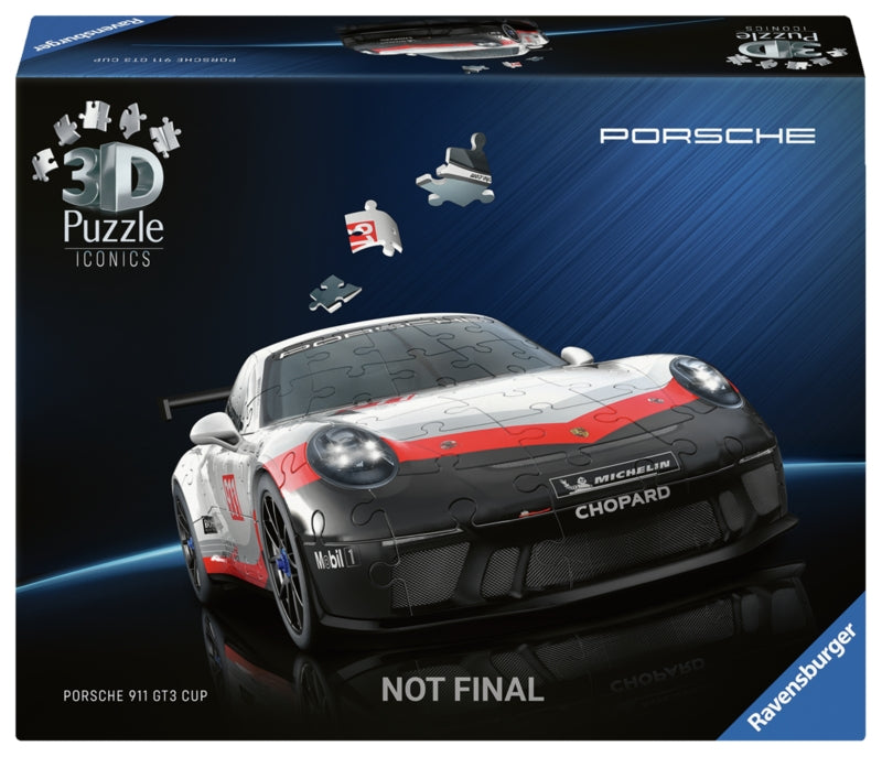 Ravensburger pussel - Iconics Porsche 911 GT3 Cup 108 bitar