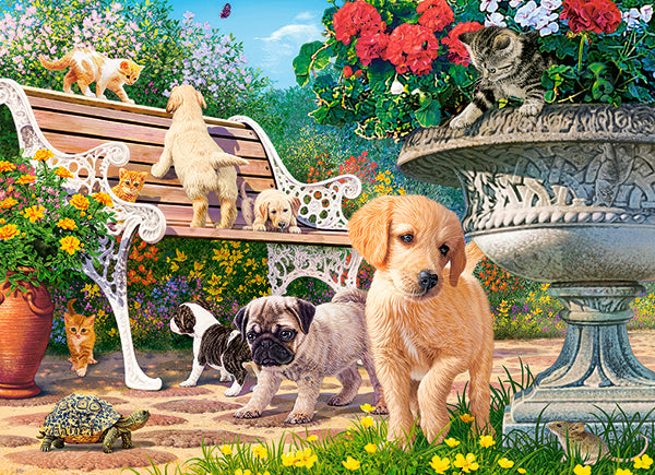 KIDEK pussel - Hide and Seek, 100-bitar