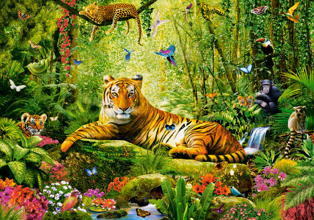 KIDEK pussel - His Majesty, the Tiger, 500-bitar