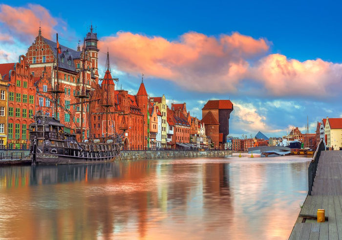 KIDEK pussel - Colors of Gdansk, 500-bitar