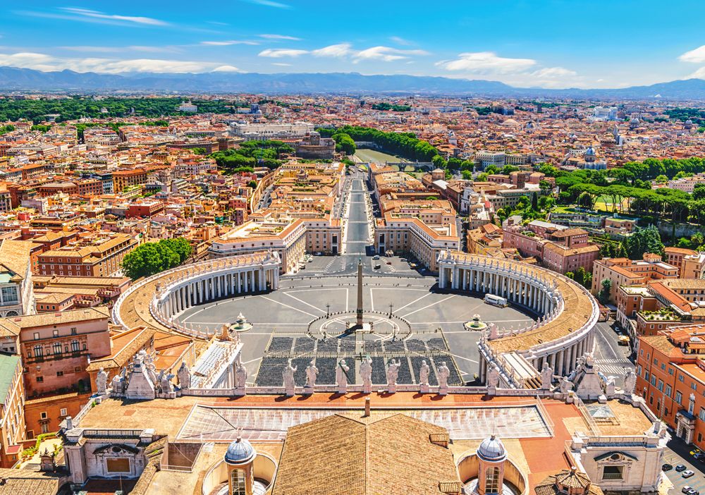 KIDEK pussel - View from the Vatican, 500-bitar