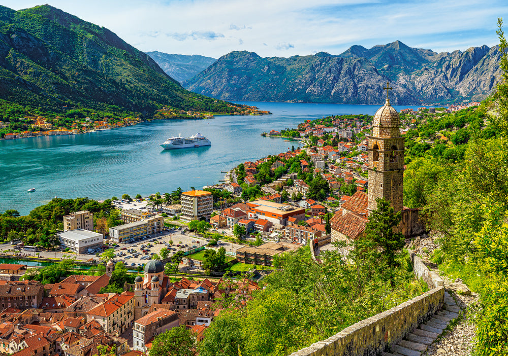 KIDEK pussel - Kotor, Montenegro, 500-bitar