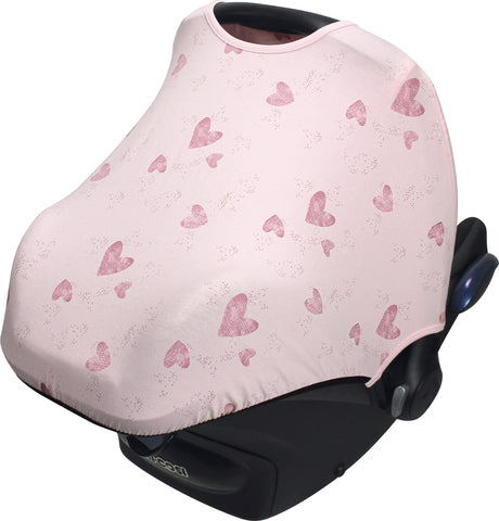 Dooky Hoody Pink Hearts