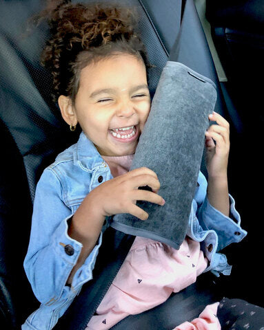 Dooky Seatbelt pillow Dark grey (uni)
